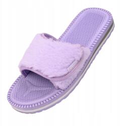 Kubota Lila Szőrmés Flip-flop Papucs 40-ES Kubota Tépőzáras Lila 40-ES (KUBKRZ-AW23-01-10-40)