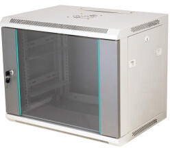 ALANTEC SW-18U-600-450-N-DSJ-OP-RP-B-S állvány Falra szerelhető állvány Szürke (SW-18U-600-450-N-DSJ-OP-RP-B-S)