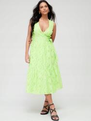 V By Very Mintás MIDI Ruha Kötővel (40) (558837)