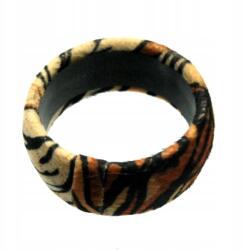  Női kigombolhatatlan széles leopárdmintás karkötő (0665-563)