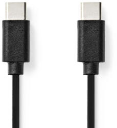 Nedis CCGL60700BK10 USB 2.0 1 M USB C Fekete (CCGL60700BK10)