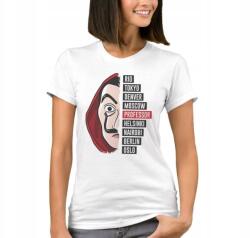  Női Póló Ház Papír La Casa De Papel xs