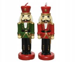 123Obrusy Gyertya Diótörő Gyertya karácsonyi katona 15cm (dekoracja świąteczna)