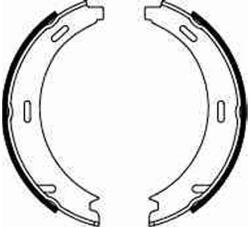 TRW GS8208 fékpofák készlet