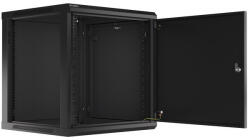 Lanberg WF01-6612-00B 12U Falra szerelhető Fekete (WF01-6612-00B)