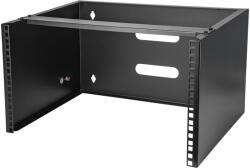 StarTech WALLMOUNT6 állvány 6U Falra szerelhető állvány Fekete (WALLMOUNT6)