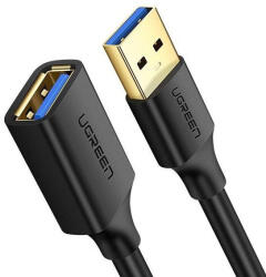 UGREEN extension cable adapter USB 3.0 (female) to USB 3.0 (male) 2m (black) (6957303813735)