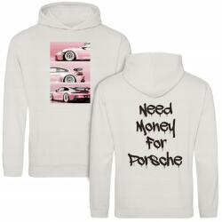  Női Pulóver Krém Ajándék Tavasz Autó-Motor Need Money For Porsche S (Bluza Damska Dla Miłośniczki Motoryzacji)