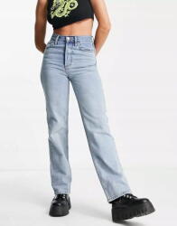 Topshop Petite Kék Farmer Gombok (34) (563502)