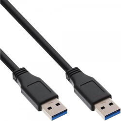 InLine 4043718233991 USB kábel USB 3.2 Gen 1 (3.1 Gen 1) 5 M USB A 5 Gbit/s Fekete (35250)