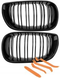 RTL Premium Bmw 3 E46 Vese hűtőrács Fényes Szett Dupla Borda Double Line