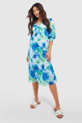 Boohoo Ruha, Size 40, MIDI, rövid ujjú, 100% poliészter