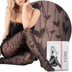 Fiore Szívecskés mintás harisnyanadrág 30DEN Valentin Napi minták Rising Love 3-M