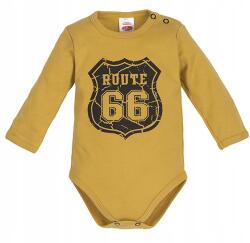 Makoma Csecsemő body Route mustársárga 80cm (03197DR/80)