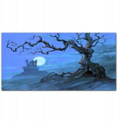 Coloray Fotó-vászon keretes vászonkép Kastély hold 100x50 cm (010030010010000018700)