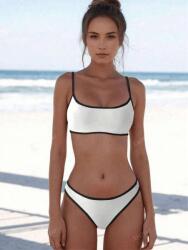 Shein LC43302 Shein Kétrészes Kontrasztos Fürdőruha (38) Xs