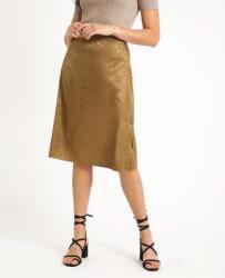 Pimkie Szatén Szoknya Khaki Snake Print (32) (210526)