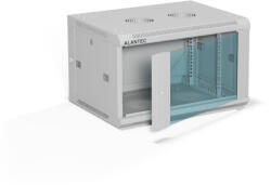 ALANTEC ALANTEC Racking cabinet 19" 6U 600x450, Grey FLAT PACK (SW-6U-600-450-01-SF)
