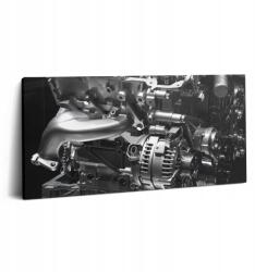 Wallfluent Vászonkép Canvas Hálószoba Látványos Autó Motor Alkatrész 100x50 (010030010010000075068)