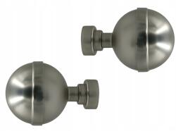 ESTAdeco Gömb Végződés Lux szett 2db. Függönykarnis átmérő 19mm Szatén