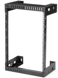 StarTech RK15WALLO 15U Falra szerelhető Fekete (RK15WALLO)