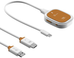 j5create JVWAW61 vezeték nélküli képtovábbító adapter USB Teljes HD (Full HD) Dongle (JVAW61-N)