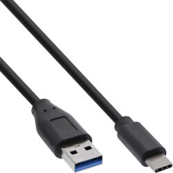 InLine 35716 USB kábel USB 3.2 Gen 2 (3.1 Gen 2) 0, 5 M USB C USB A Fekete (35716)