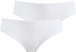 Key Sima fehér alacsony bugyi Lpr 110 2 db (53716-biały.XL)