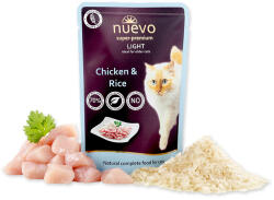 nuevo Premium Nedves eledel túlsúlyos macskáknak Csirke Rizs 85g