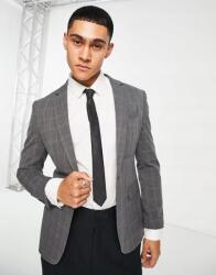  Bando Grafit Kockás Blézer (42) (519132)