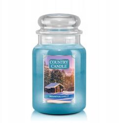 The Country Candle Company Mountain Chalet Country Candle nagy illatgyertya két kanóccal (846853069180)