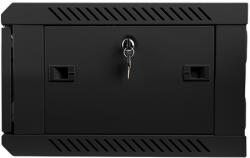 Lanberg WF01-6404-10B 4U Falra szerelhető Fekete (WF01-6404-10B)