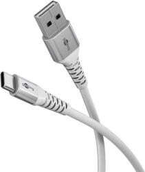 Goobay 74532 USB kábel USB 2.0 3 M USB C USB A 0, 48 Gbit/s 60 W Fehér (74532)
