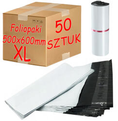 PAKO Futárfólia 500x600 mm XL Csomagolófólia Fehér 50 db