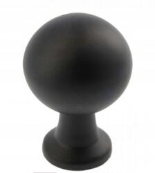 GTV Bútorgomb Loft Nordi fekete kerek fi-20 mm (GZ-NORD-1-20M)