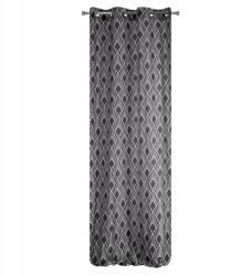 Design 91 Ida 140x250 Design91 átlós készfüggöny, acél, grafikai mintával (1172491)