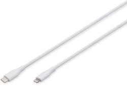 ASSMANN AK-600110-010-W Lightning kábel 1 M Fehér (AK-600110-010-W)