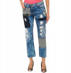 Desigual Mulato női farmer nadrág márvány felvarrókkal méret 26 (57D26D1/5053)