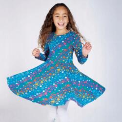  Frugi Mintás Hosszú Ujjú Ruha (2-3 Éves) (559278)