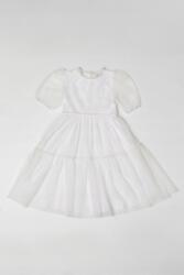  Fehér Rövid Ujjú Tüll Ruha Bő Szabású Coast 122/128