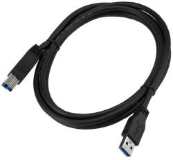 StarTech USB3CAB2M USB kábel USB 3.2 Gen 1 (3.1 Gen 1) 2 M USB A USB B 5 Gbit/s Fekete (USB3CAB2M)