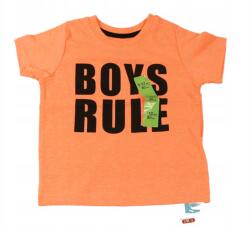Primark póló póló 9-12 m-es 80 cm Boys Rule (145478)