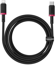 Baseus Dura Type C fast charging cable for iP 20 W 2 m Black, Red (P10377800U01-03)