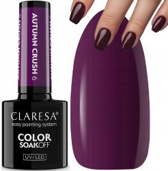 Claresa Autumn Crush 6 Hibrid Lakk 5ml Sötét Szilva egy csipetnyi lilával (5903819807585)
