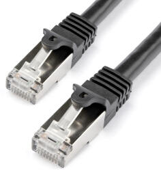 StarTech N6SPAT1MBK hálózati kábel Fekete 1 M Cat6 SF/UTP (S-FTP) (N6SPAT1MBK) - compzone