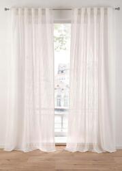 Bonprix 135X145 Jacquard Függöny Hullámos Vonalakkal 1 Db (951906)