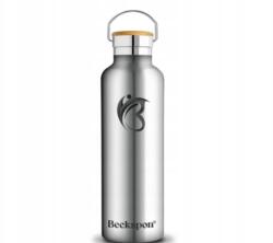  Kerékpáros sport vizespalack, 600ml, bambusz kupak, 12/24 órás hőntartás (15466022543)