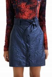 Desigual Sötétkék Mini Csíkos Szoknya (s) (22SWFWX0_5074)