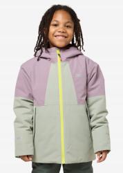 Jack Wolfskin Kétszínű Kabát, kapucnis, 5-6 éves, uniszex (596485)