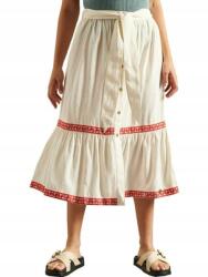 Superdry Krémszínű Megkötős Szoknya (38) (396846)